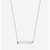 Marquette Horizontal Bar Necklace