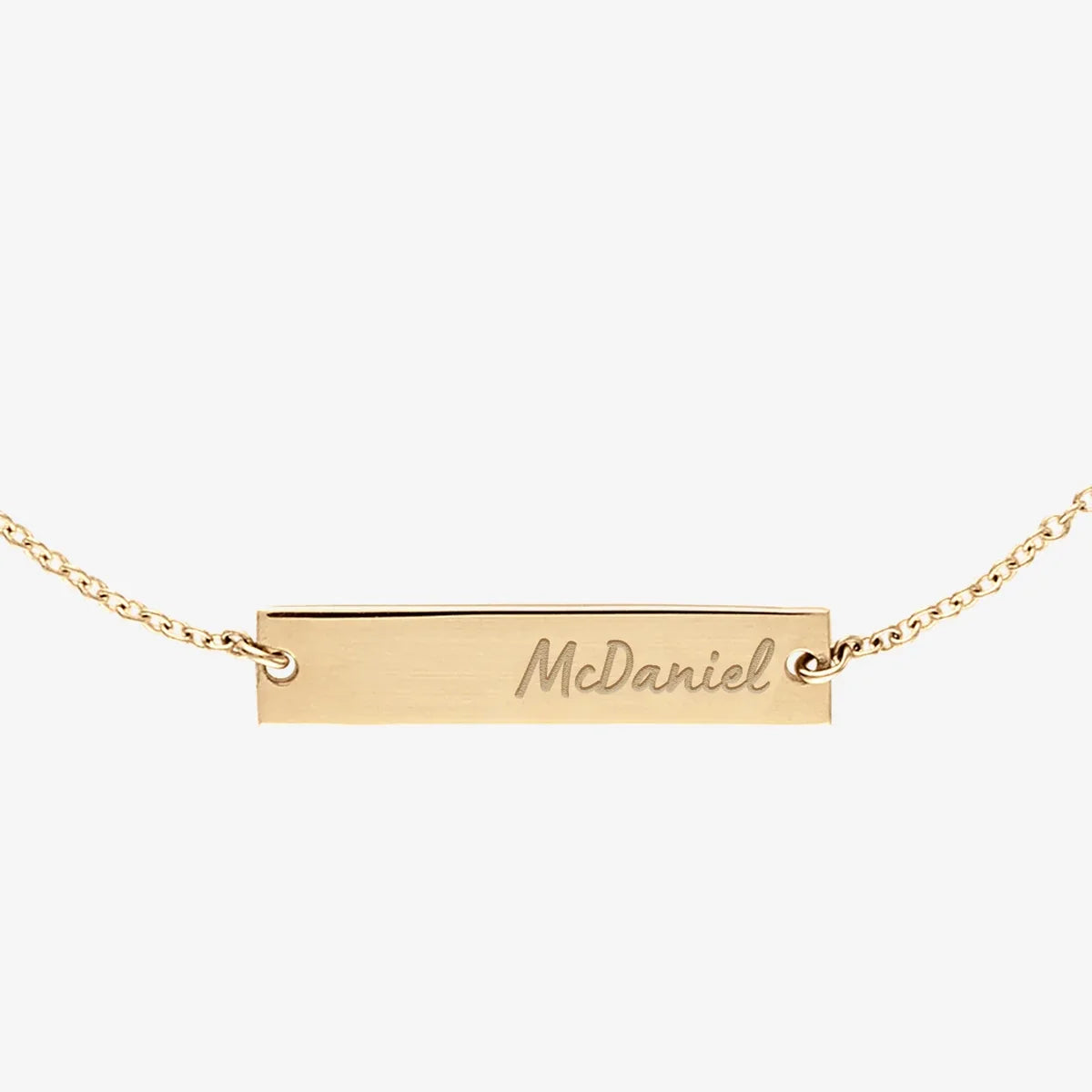 McDaniel College Bar Bracelet