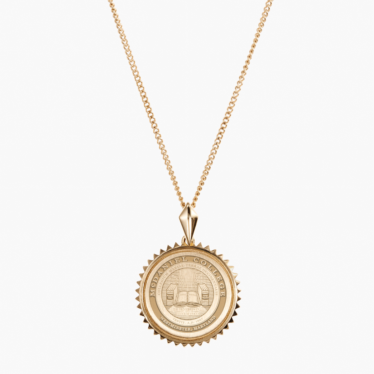 McDaniel College Sunburst Pendant