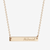 McDaniel College Horizontal Bar Necklace