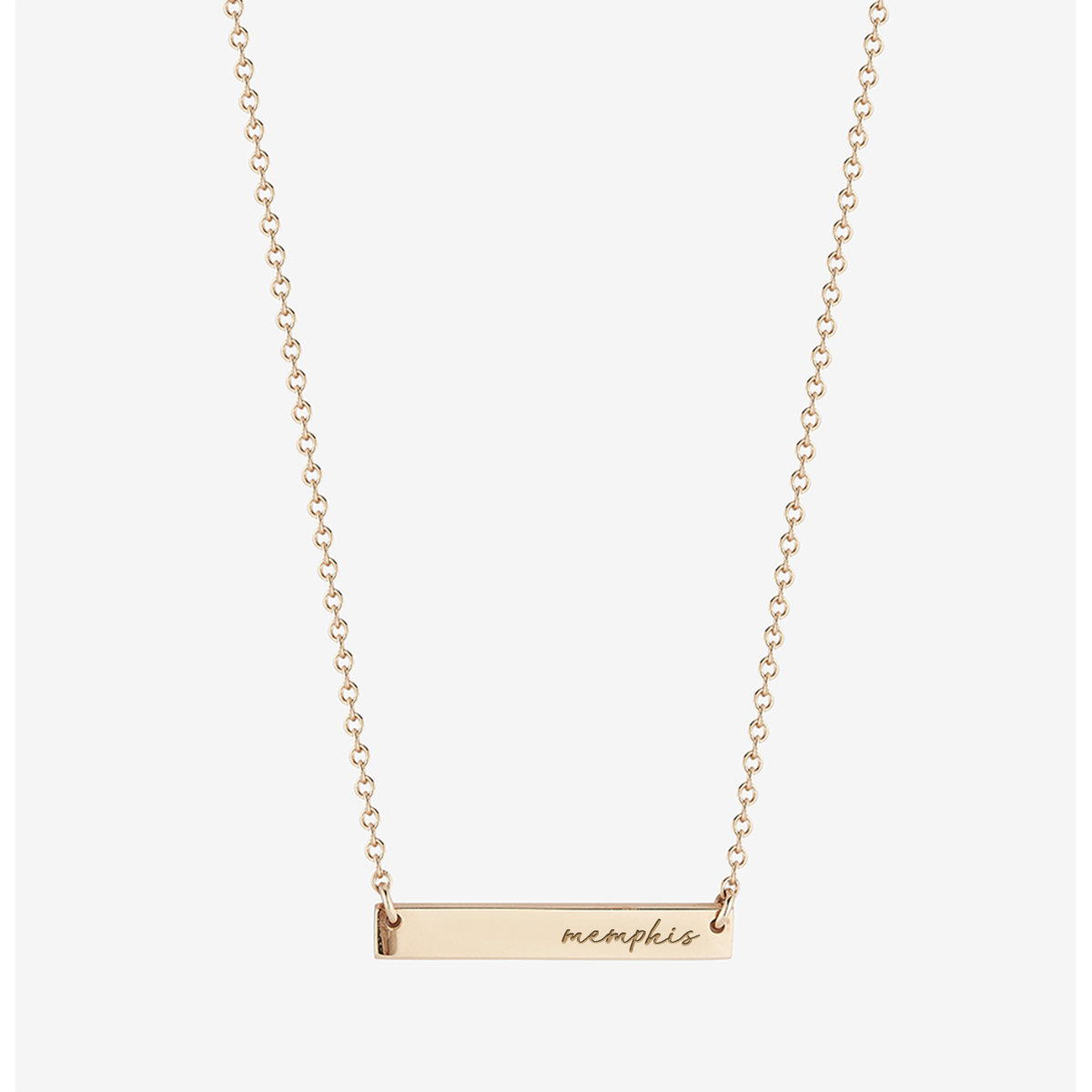 Memphis Horizontal Bar Necklace