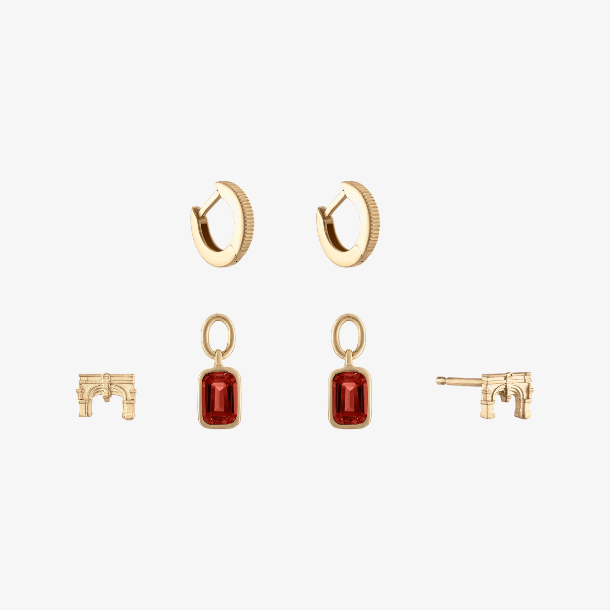 Upham Arch Florentine Earring Bundle