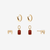 Upham Arch Florentine Earring Bundle