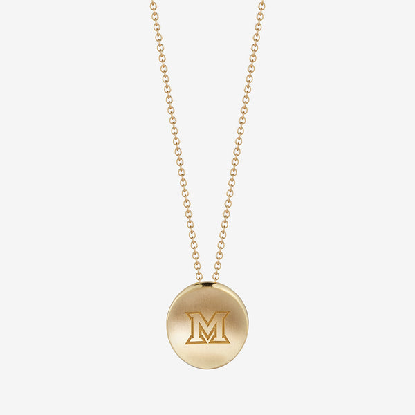 Miami (OH) M Necklace