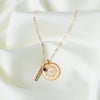 Michigan Florentine Crest Pendant