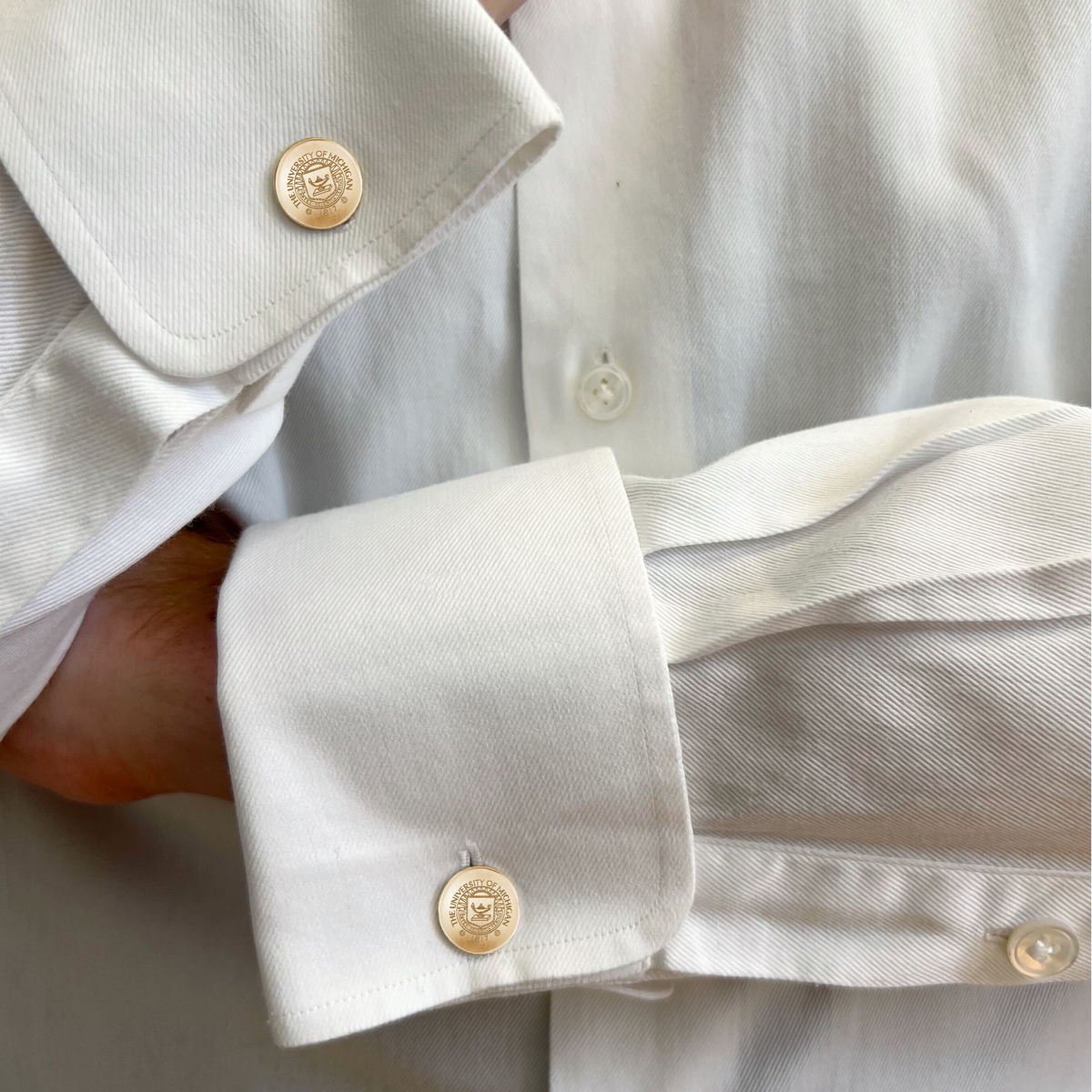 College of Charleston Organic Cufflinks