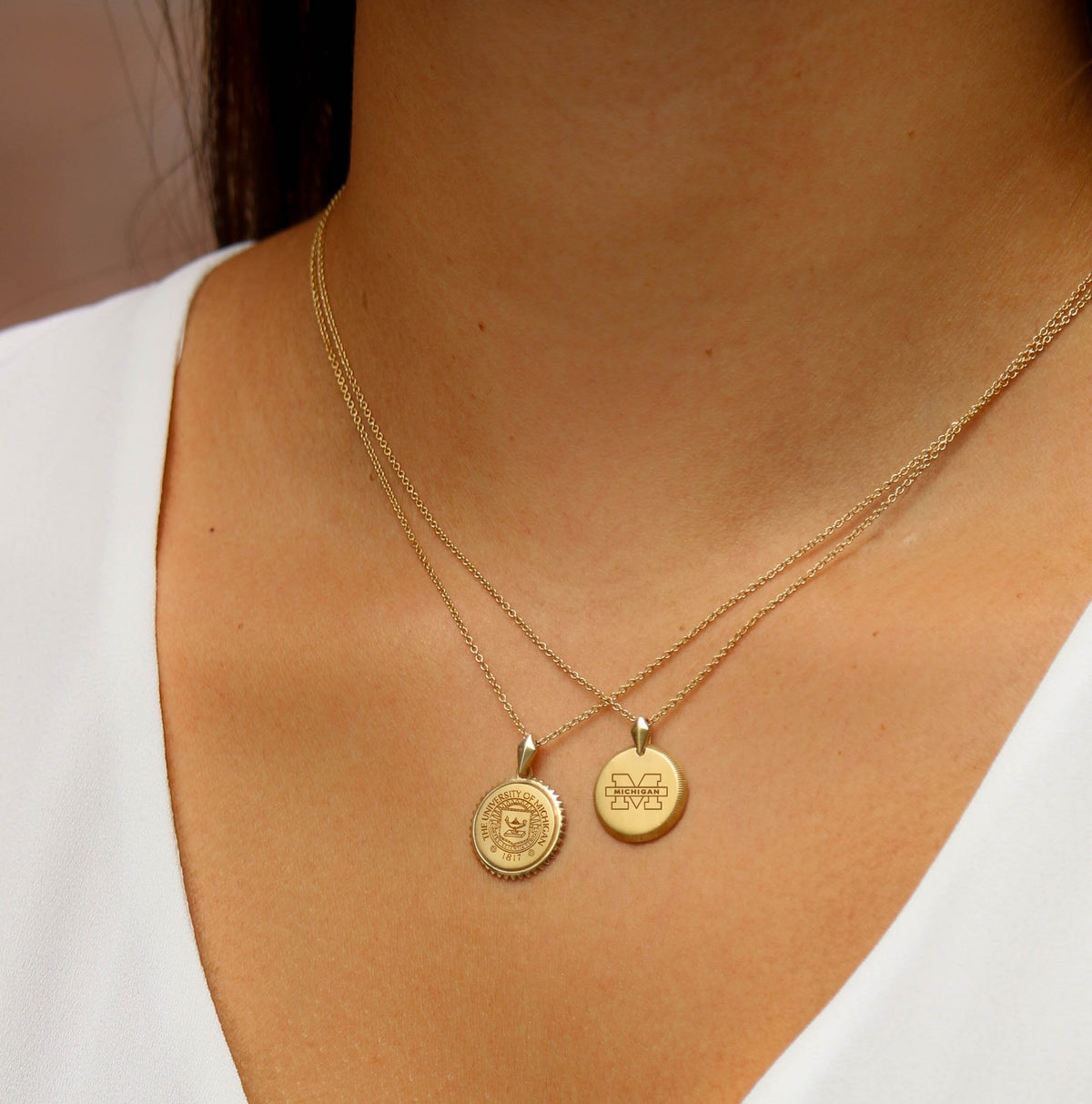 Michigan Florentine Pendant Petite