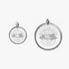 Michigan State Florentine Pendant
