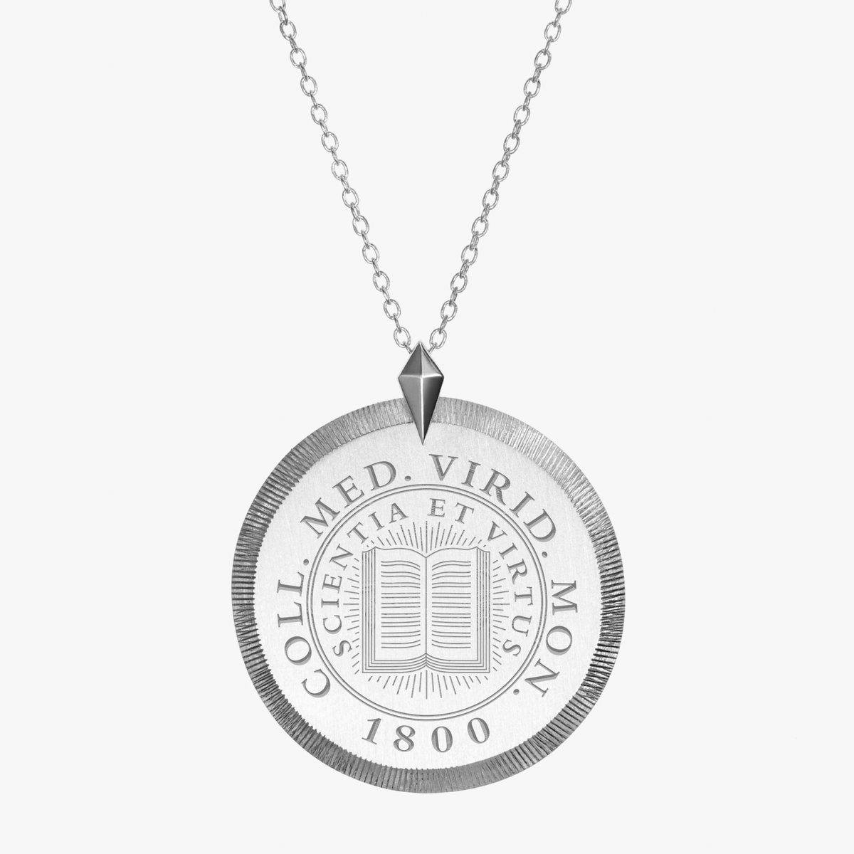 Middlebury Seal Florentine Pendant