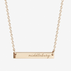 Middlebury Horizontal Bar Necklace