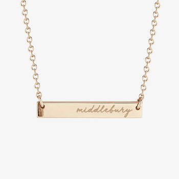 Middlebury Horizontal Bar Necklace
