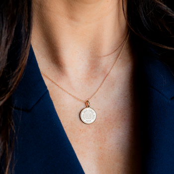 Holy Child Sunburst Pendant