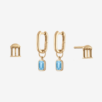 UNC Old Well Mini U Earring Bundle