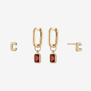 Cornell Mini U Earring Bundle