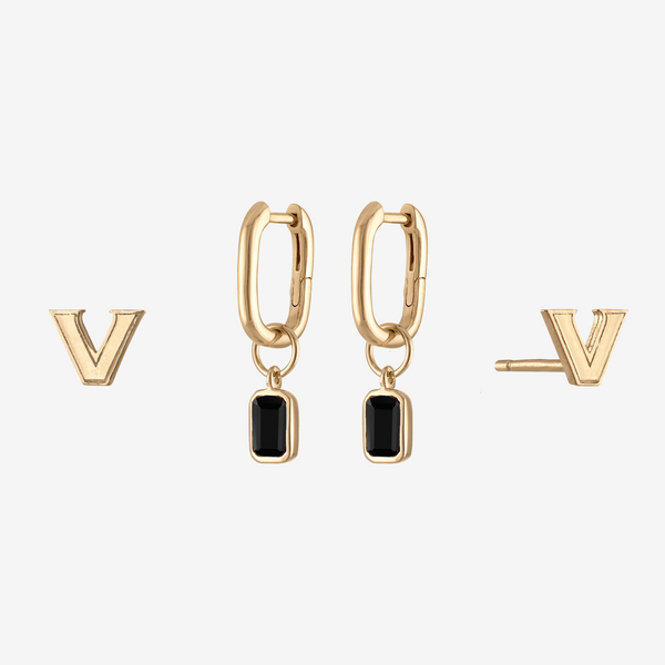 Vanderbilt Mini U Earring Bundle