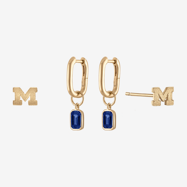 Michigan Mini U Earring Bundle