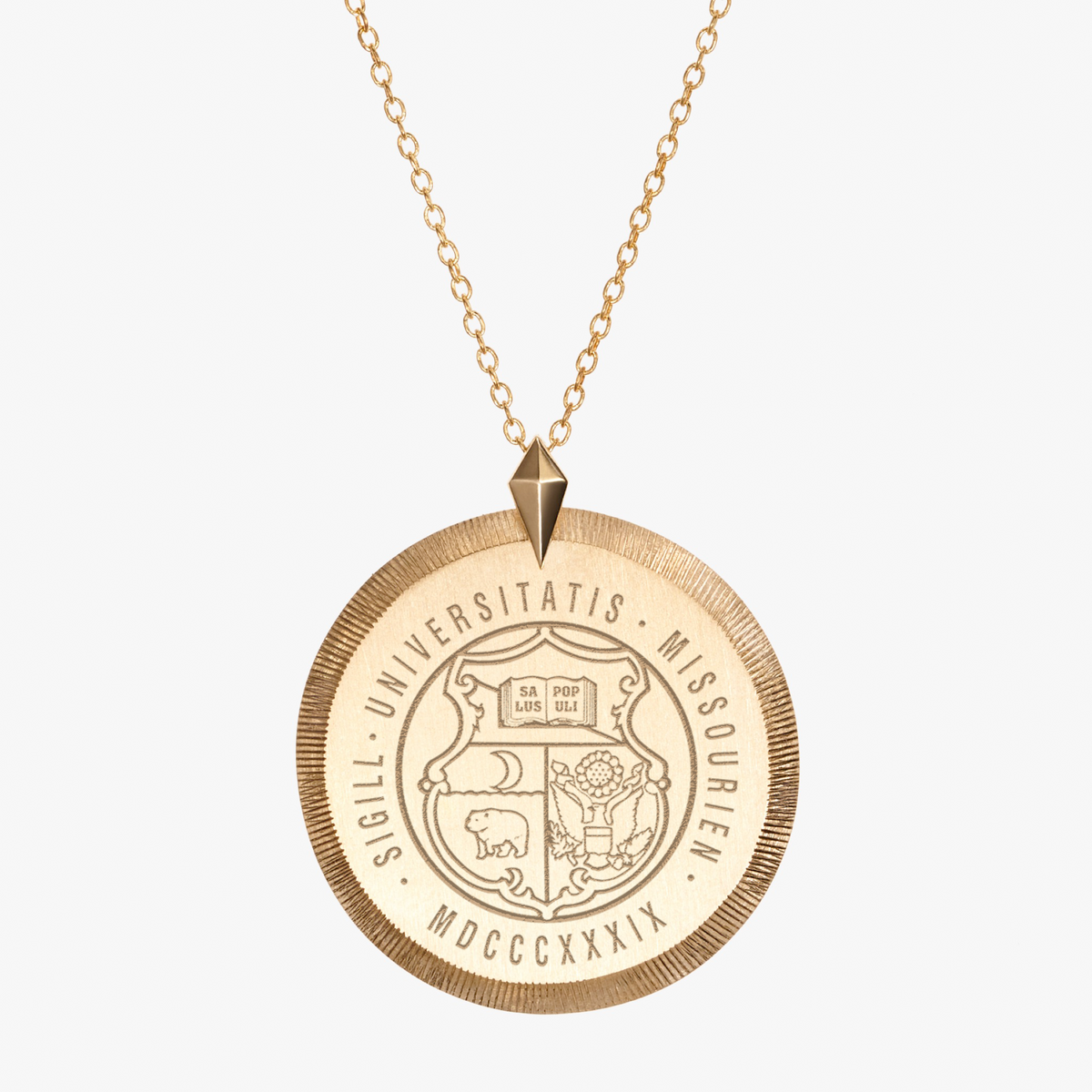 Mizzou Florentine Pendant