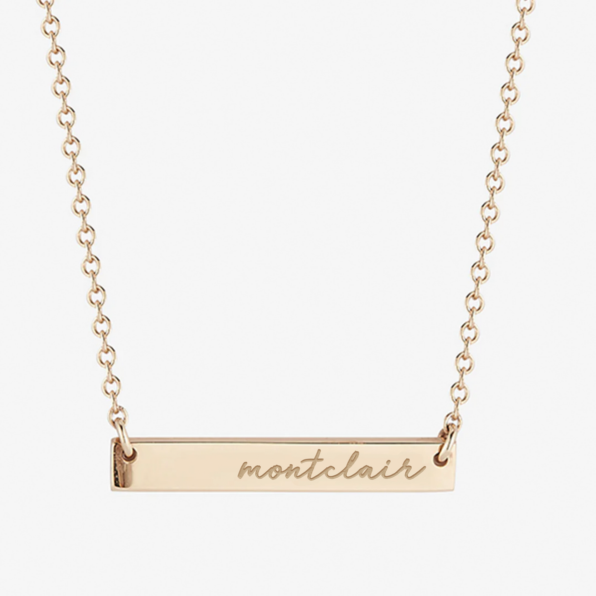 Montclair Horizontal Bar Necklace