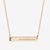 Morehouse Horizontal Bar Necklace