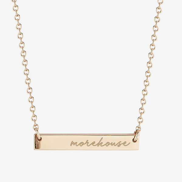 Morehouse Horizontal Bar Necklace