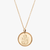 Navy Chief Insignia Florentine Pendant Petite