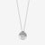 Notre Dame ND Organic Petite Necklace Silver