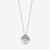 Notre Dame ND Organic Petite Necklace Silver