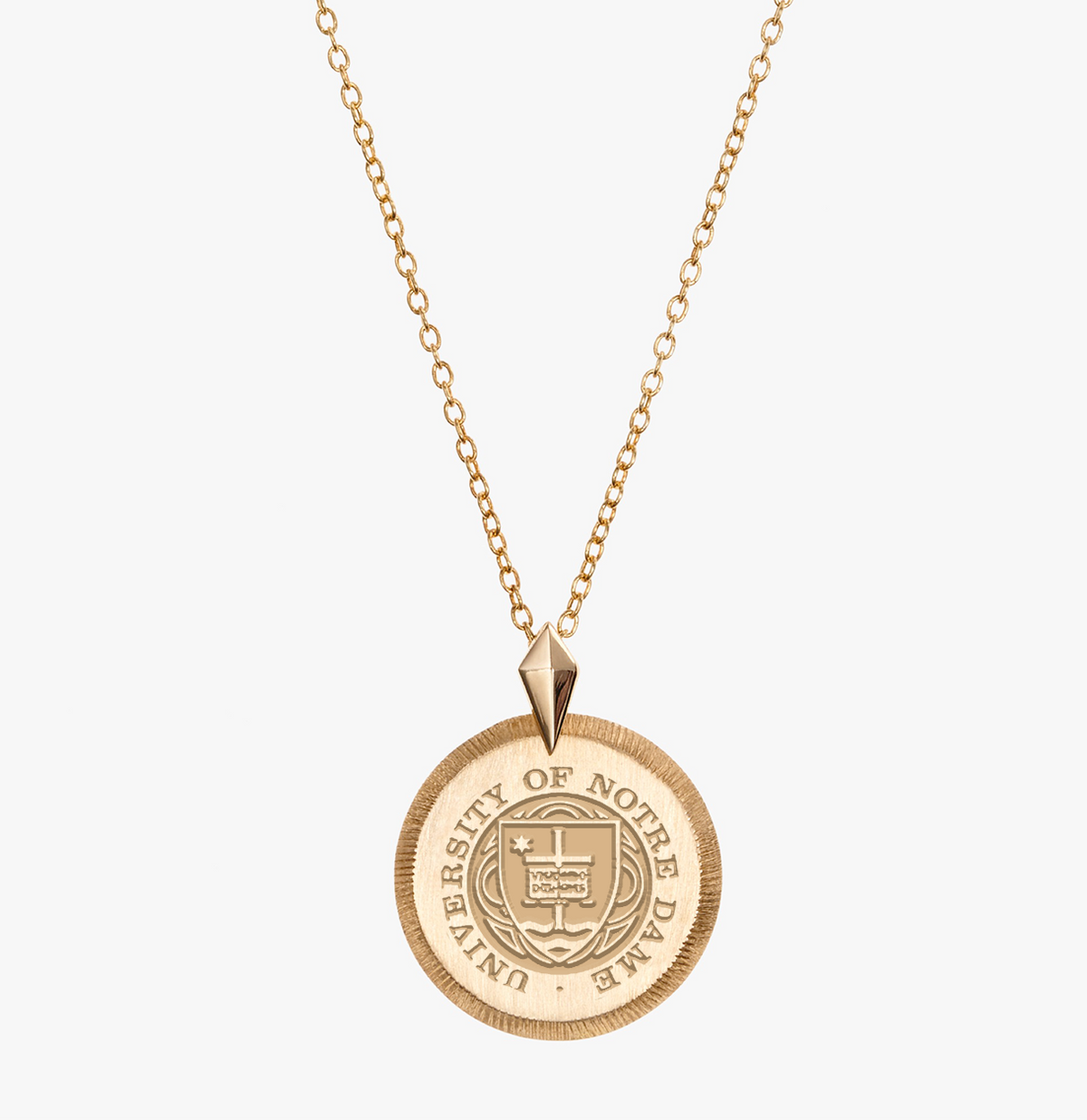 Notre Dame Florentine Pendant