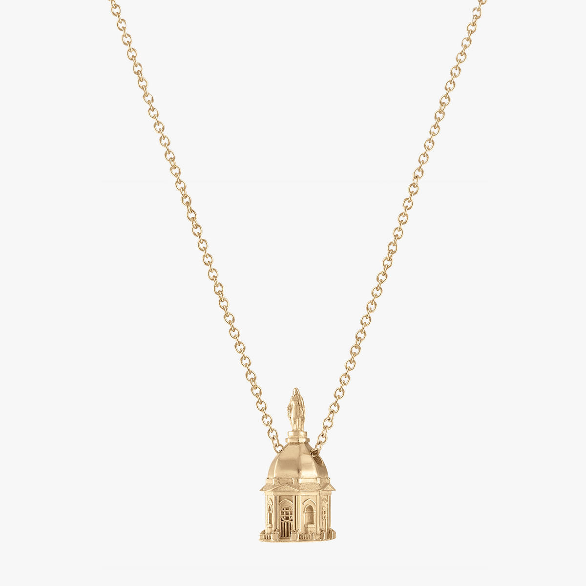 Notre Dame Golden Dome Necklace