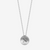 Sterling Silver Northeastern University N Logo Necklace