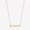 Northeastern Horizontal Bar Necklace
