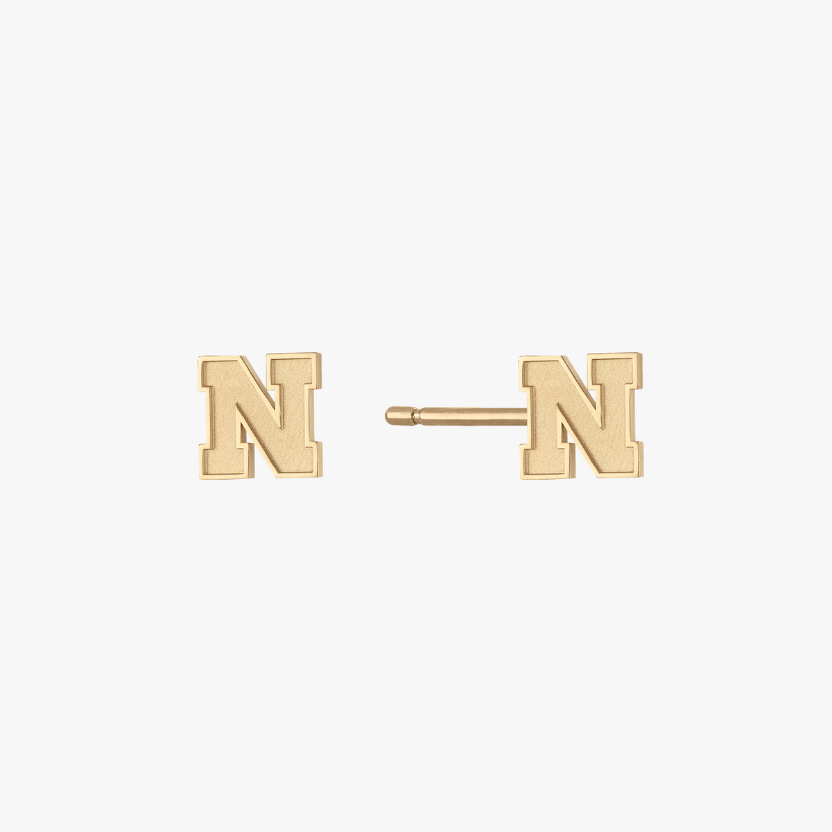 Nebraska Logo Stud Earring