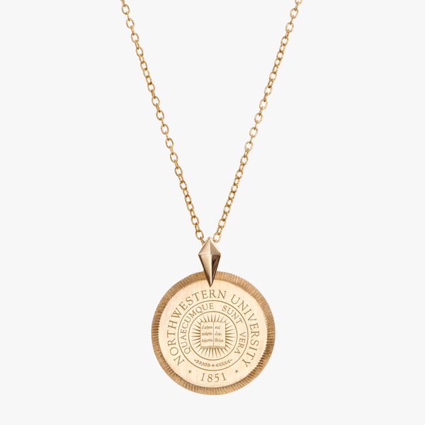 Northwestern Florentine Pendant