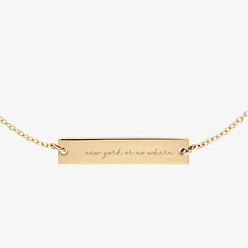 New York or Nowhere Bracelet