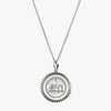 Silver NYU Sunburst Necklace