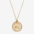 Gold NYU Florentine Petite Necklace
