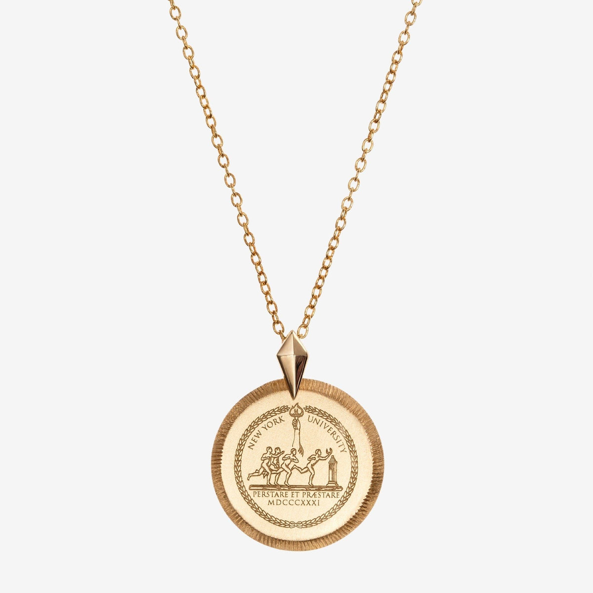 NYU Florentine Pendant