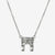 Silver NYU Washington Square Arch Necklace