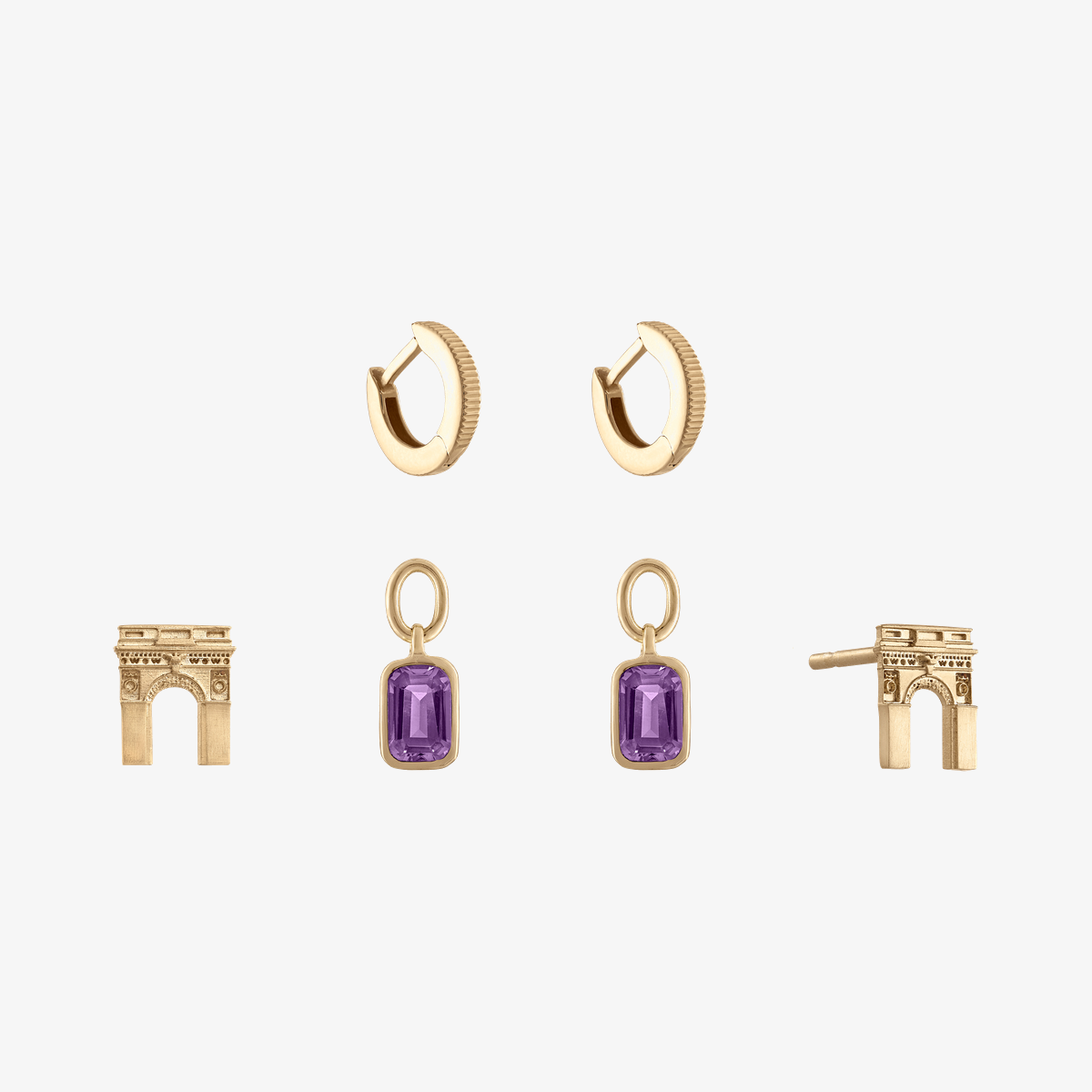 Washington Square Arch Florentine Earring Bundle