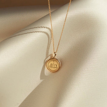 NYU Sunburst Necklace