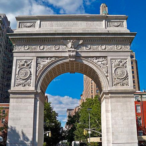 Washington Square Arch Necklace