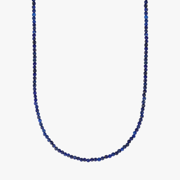 Navy Beaded Necklace
