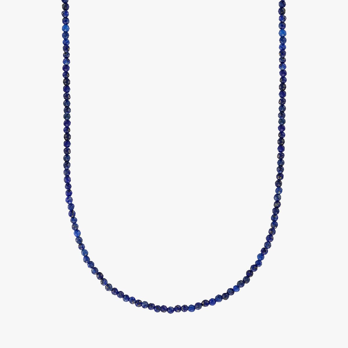Navy Beaded Necklace