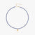Navy Beaded Necklace
