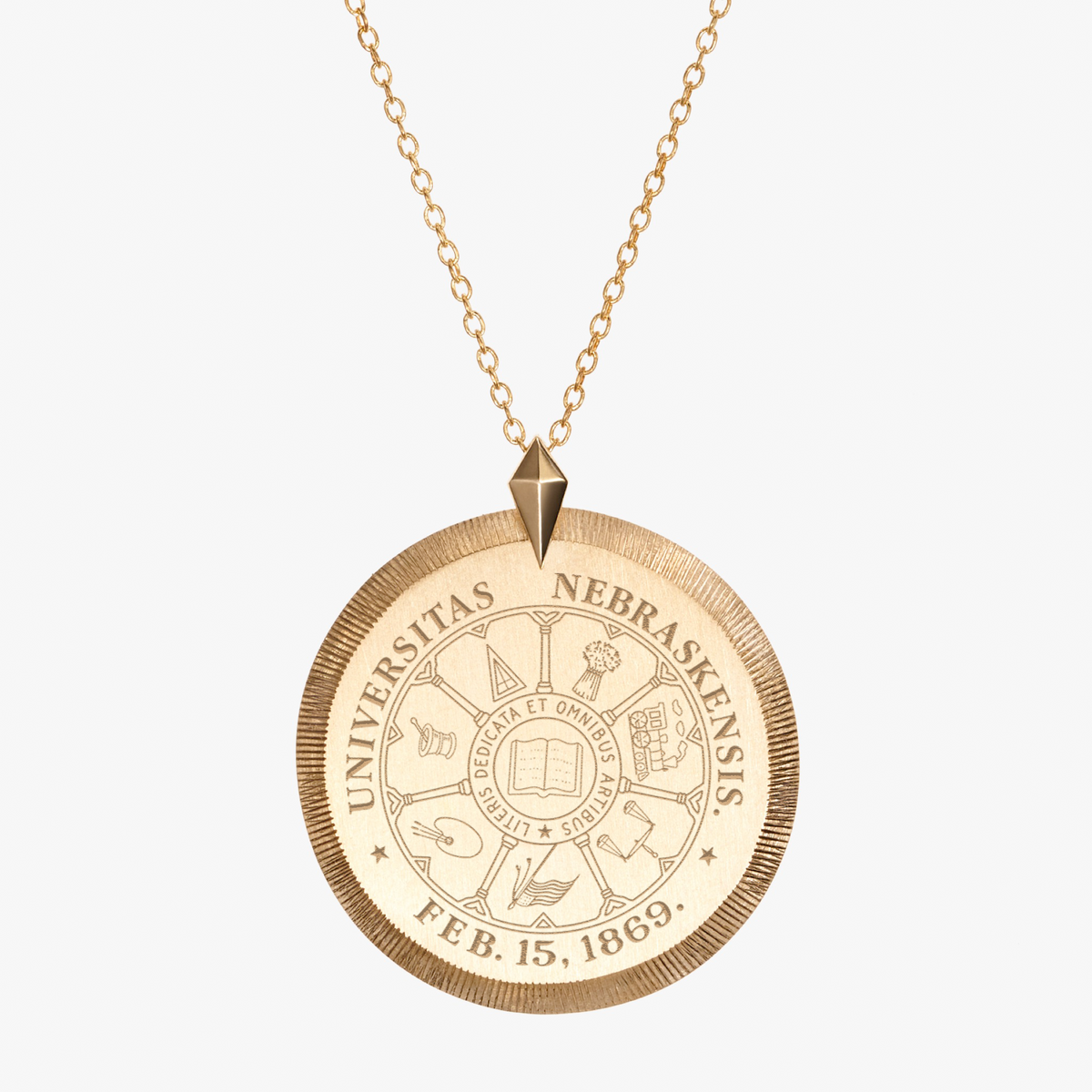 Nebraska Florentine Pendant