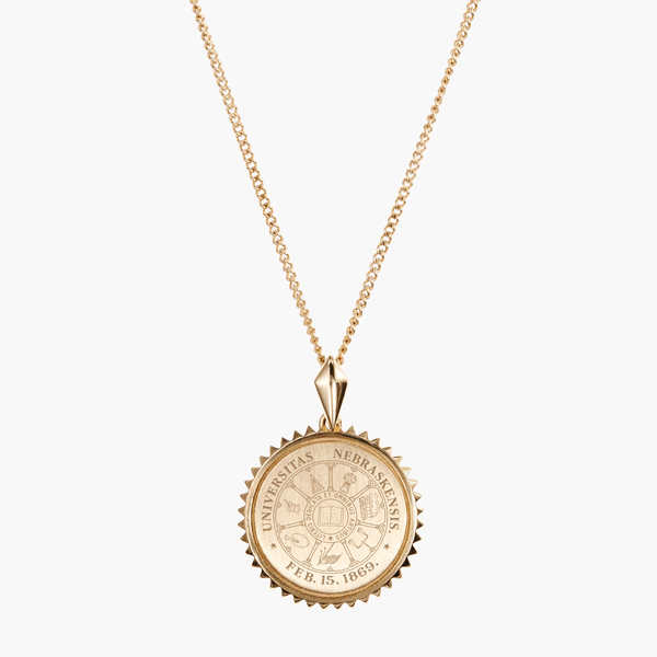 Nebraska Sunburst Pendant