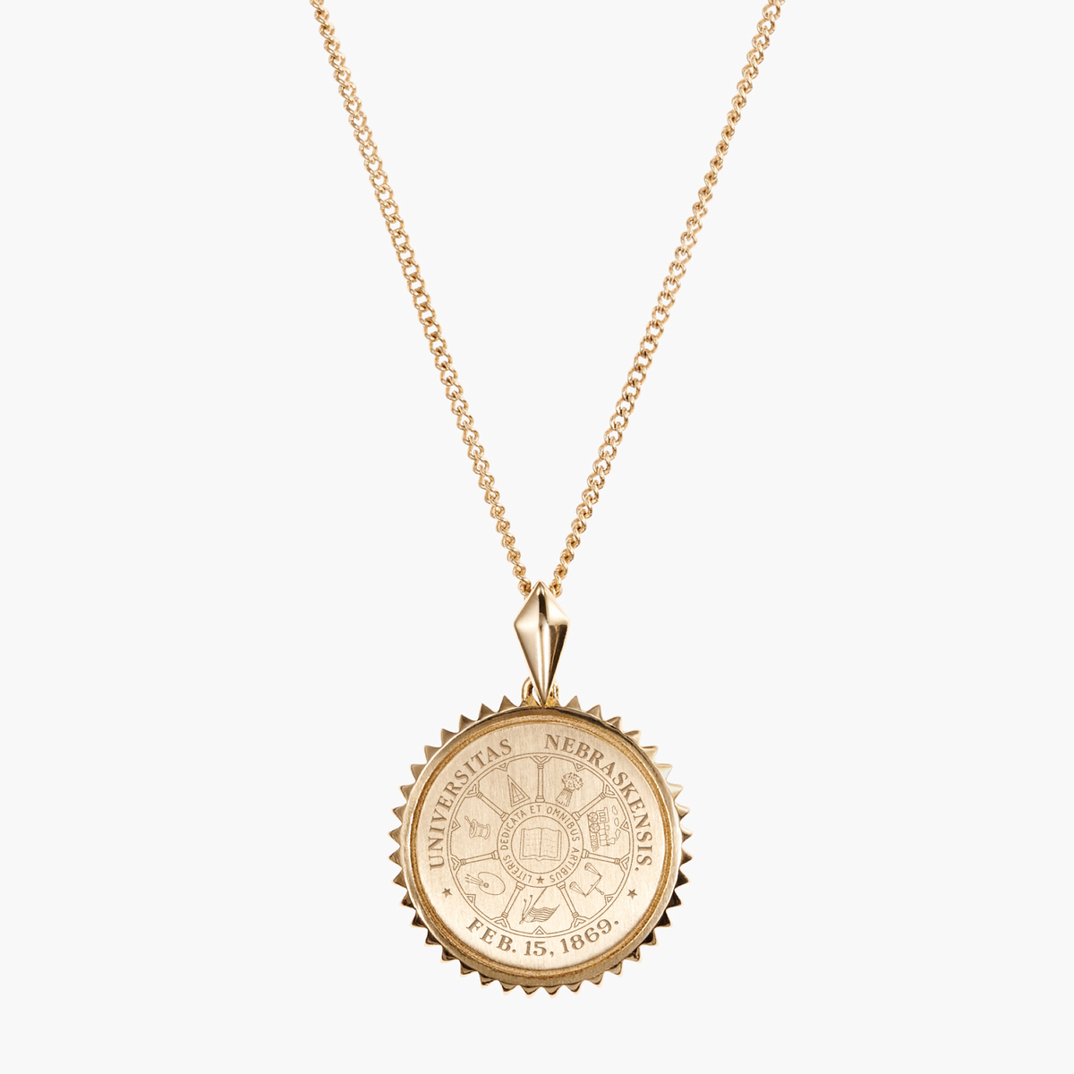 Nebraska Sunburst Pendant