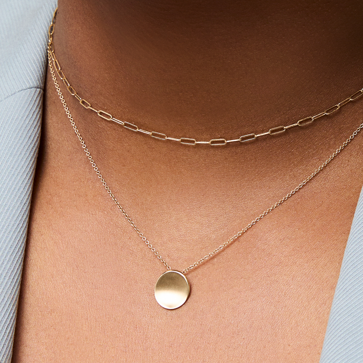 Gamma Phi Beta Moon Necklace