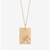 Wake Forest Walking Deacon Rectangle Pendant