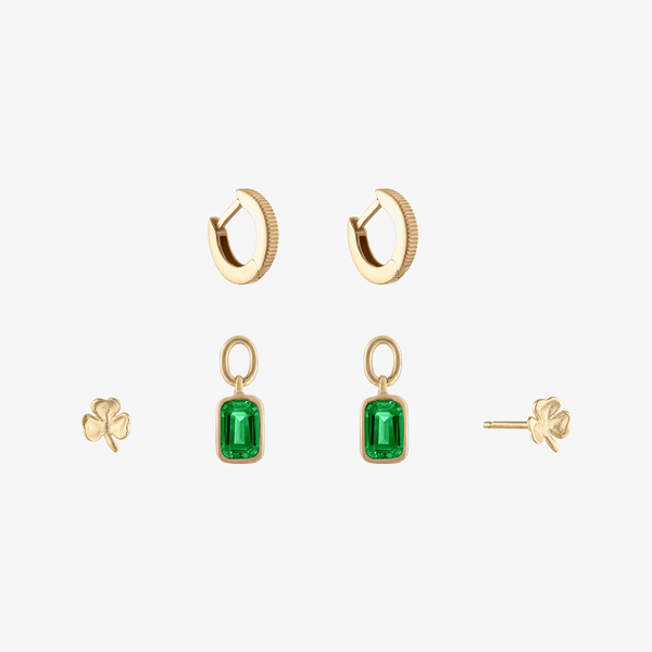 Shamrock Florentine Earring Bundle